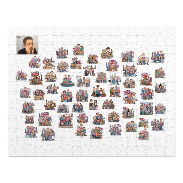 WESTON FAMILIES - Jigsaw Puzzle with Tin