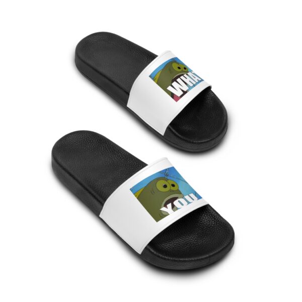 YOU WHAT!? - Men's Slide Sandals